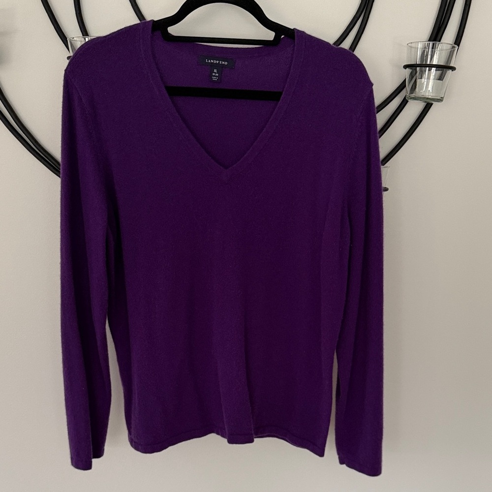 Lands' End Cashmere Sweater